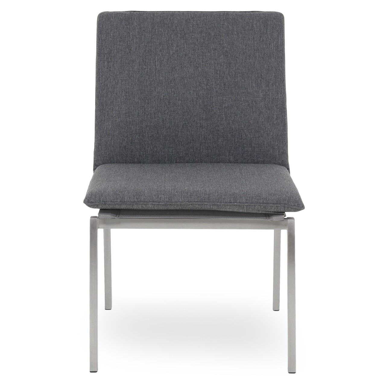 Element central, Collodi, L.56.5 l.63 H.92.5 cm, inox, gri/natur - imagine 6